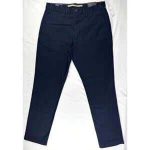 NWT Men's Banana Republic Lived-In Chino Pant Slim Fit 32x30 NAVY BLUE
